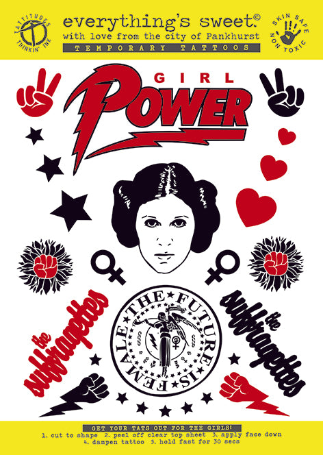 'CARRIE' Temporary Tattoos