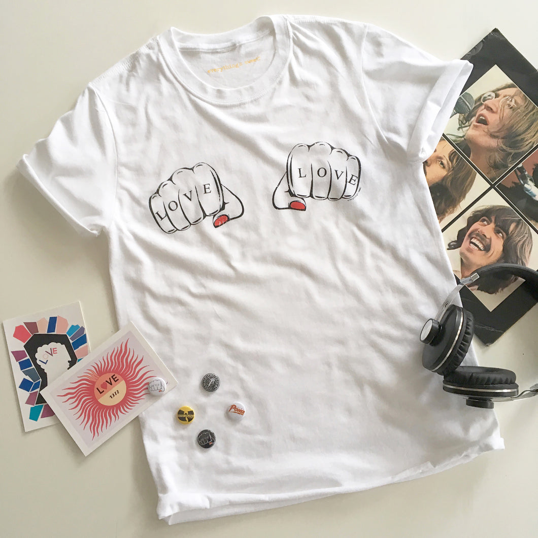 'FISTS OF LOVE' Adult T