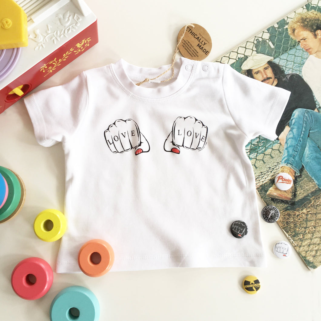 'FISTS OF LOVE' Baby T
