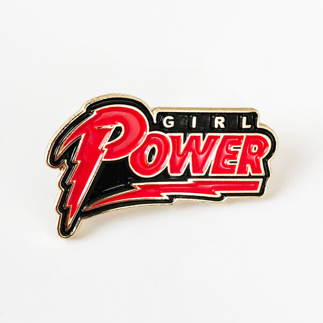 'GIRL POWER' Enamel Pin Badge
